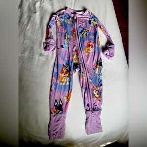 Little Sleepies Bluey pajamas